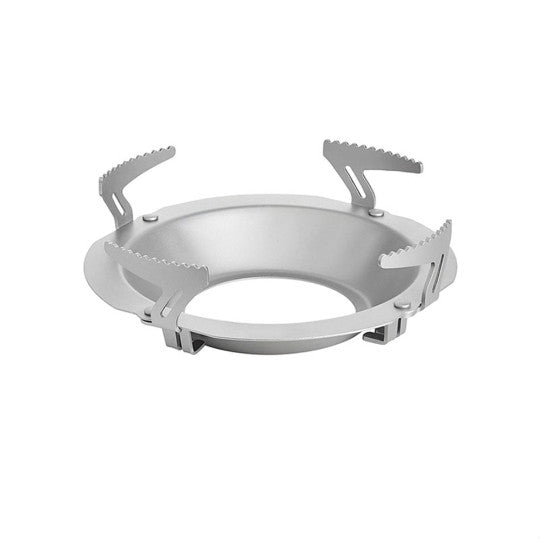 Support universel pour casserole TAC-BOIL de A10 EQUIPMENT, compact, robuste et léger, idéal pour les bivouacs tactiques