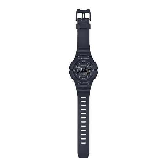 Montre G-Shock GA-B001-1AER noire de Casio, robuste, synchronisable avec smartphone via Bluetooth, avec diverses fonctionnalités et étanche jusqu'à 20 bars.