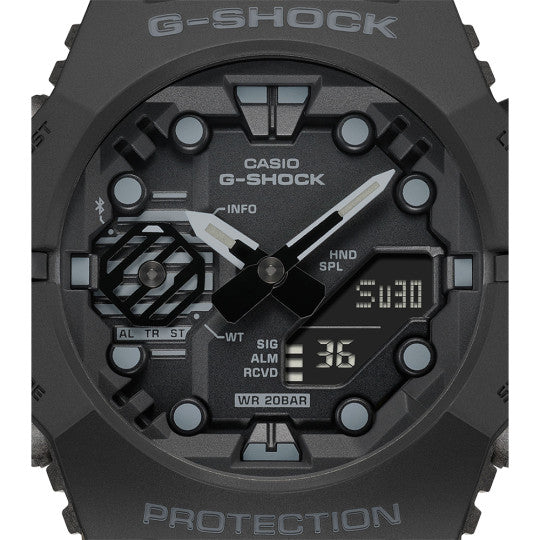 Montre G-Shock GA-B001-1AER noire de Casio avec connexion Bluetooth, calendrier automatique, heure universelle et éclairage LED
