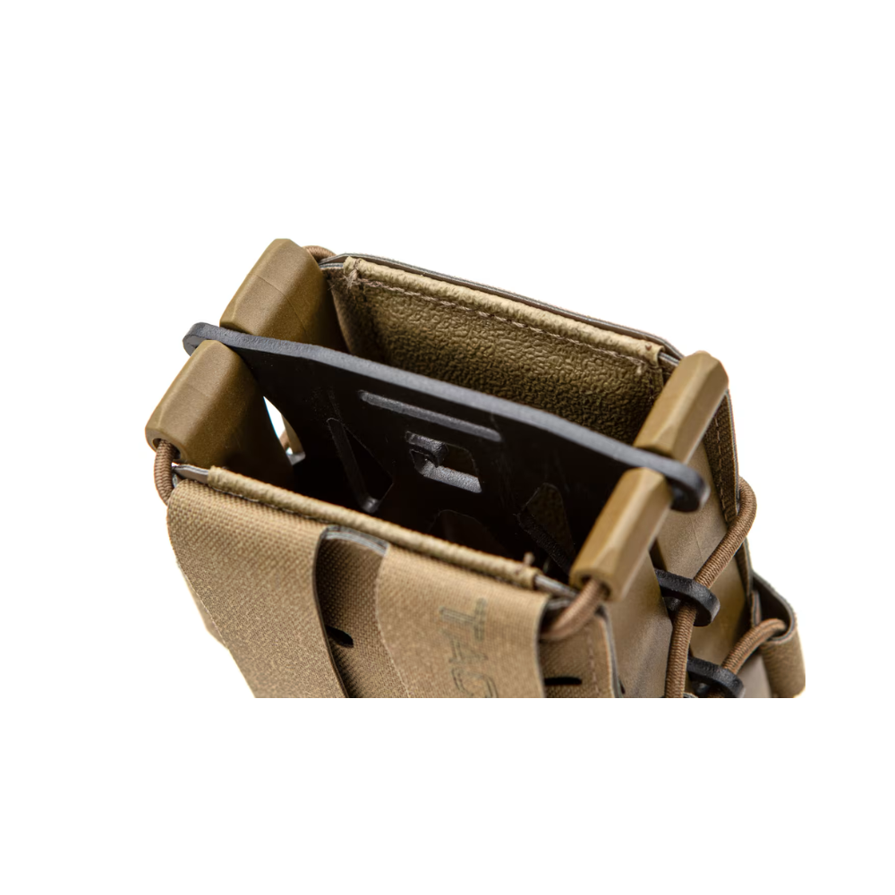 Porte-chargeur double 5.56/AK Speedpouch de Clawgear en nylon renforcé et durable avec système de rétention rapide, compatible avec le système MOLLE