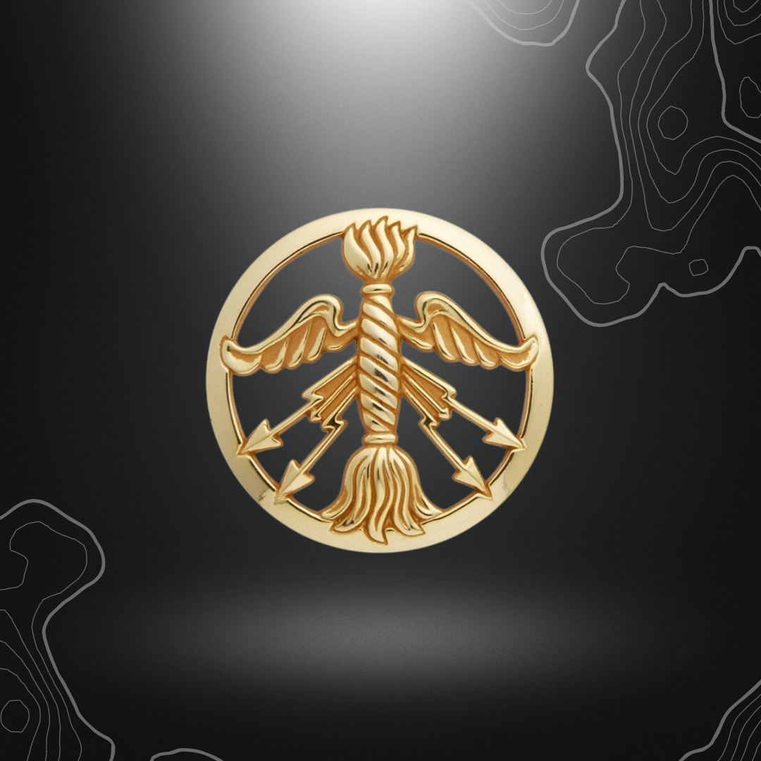 Beret insignia for Gold Powder Service