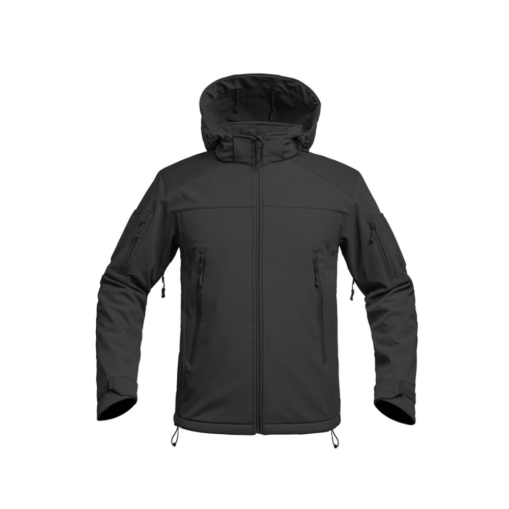 Veste Softshell V2 Fighter d'A10 Equipment, résistante et ergonomique, conçue pour les militaires