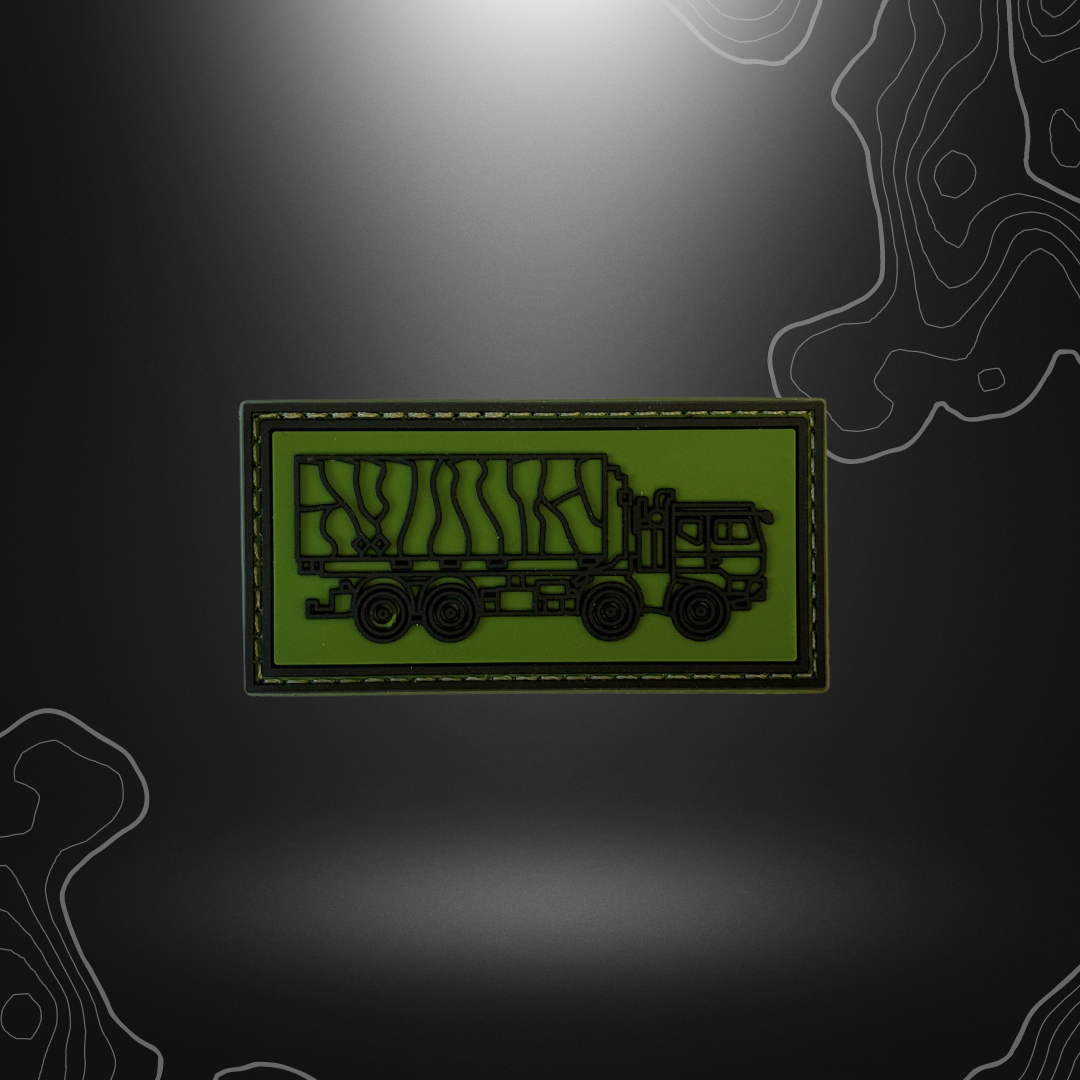 Logo du spécialiste Patch PPLOG sur fond vert variant légèrement de teinte