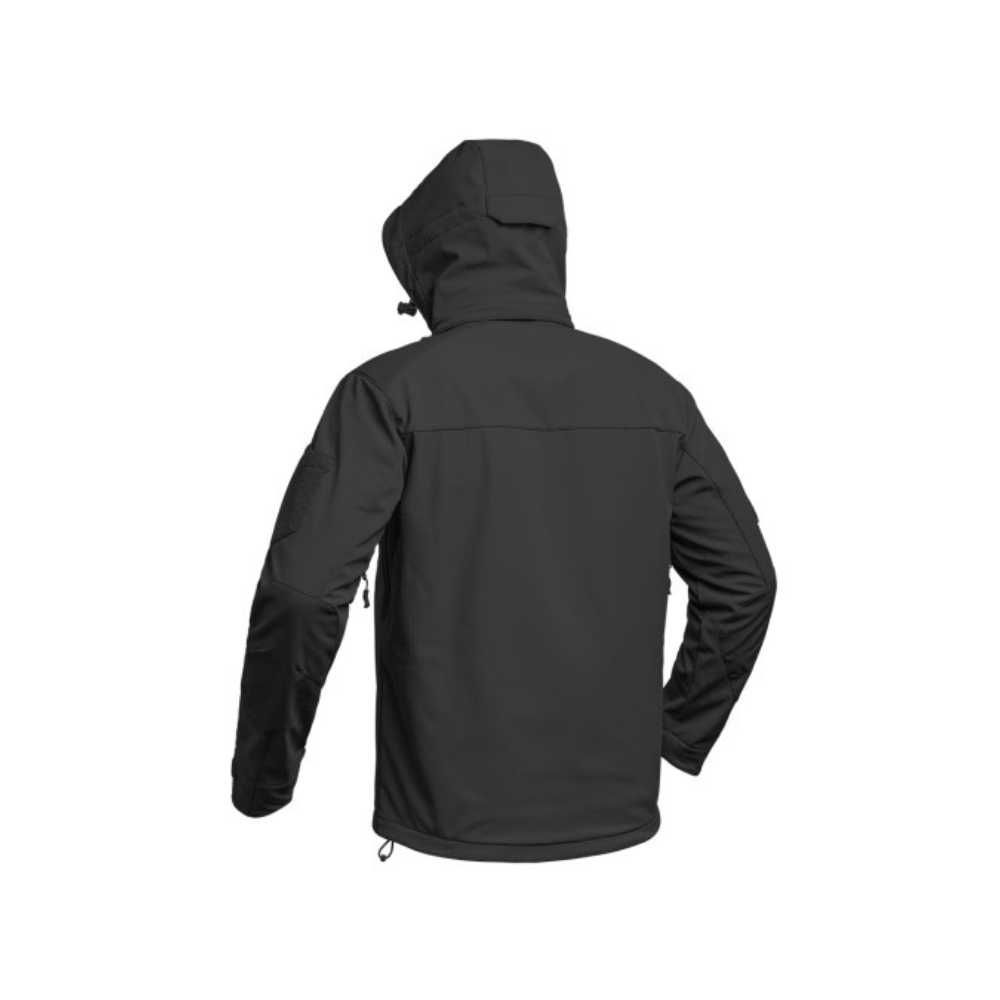 Veste Softshell V2 Fighter par A10 Equipment, équipée de la technologie SOFT-SHELL 3 LAYERS, tissu Ripstop 5.0 et zones renforcées en CORDURA pour une rés