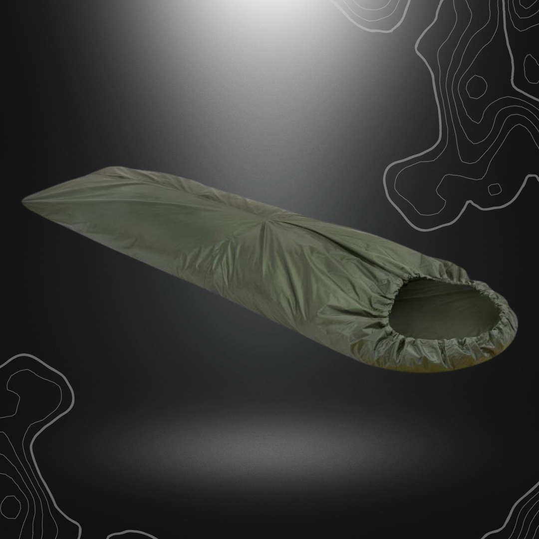 Sursac étanche pour duvet BiviBag vert de Highlander, outil de survie pour randonneurs et survivalistes