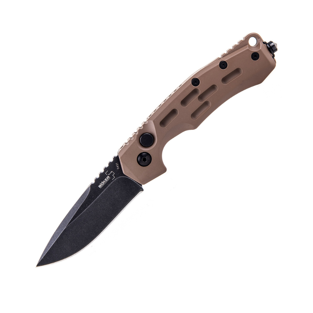 Alt balise pour couteau pliant Thunder Storm Auto Coyote Boker Plus, couteau de transport quotidien léger et minimaliste, facile à nettoyer et à transporter, avec différentes variantes de lame.
