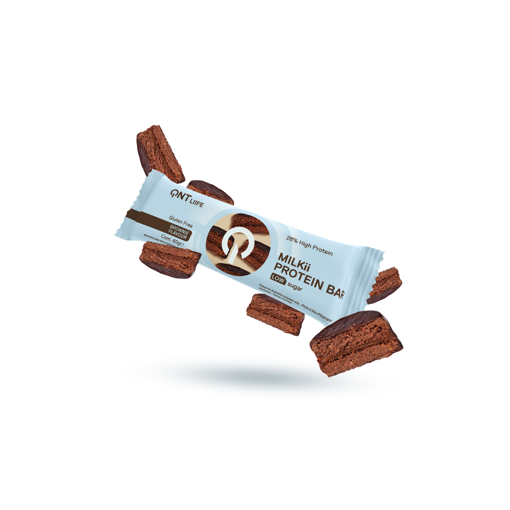 Barre protéinée MILKii sans gluten au goût de brownie