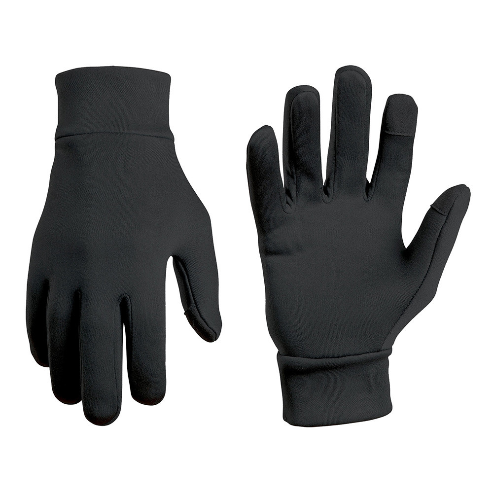 Des gants noirs Thermo Performer d'A10 Equipment, isolants et thermo-régulants pour des températures de 0° à -10°C