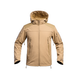 Veste militaire V2 Softshell Fighter par A10 Equipment, fabriquée en tissu Ripstop, équipée de la technologie Soft-Shell et renforcée en Cordura pour une résistance et une liberté