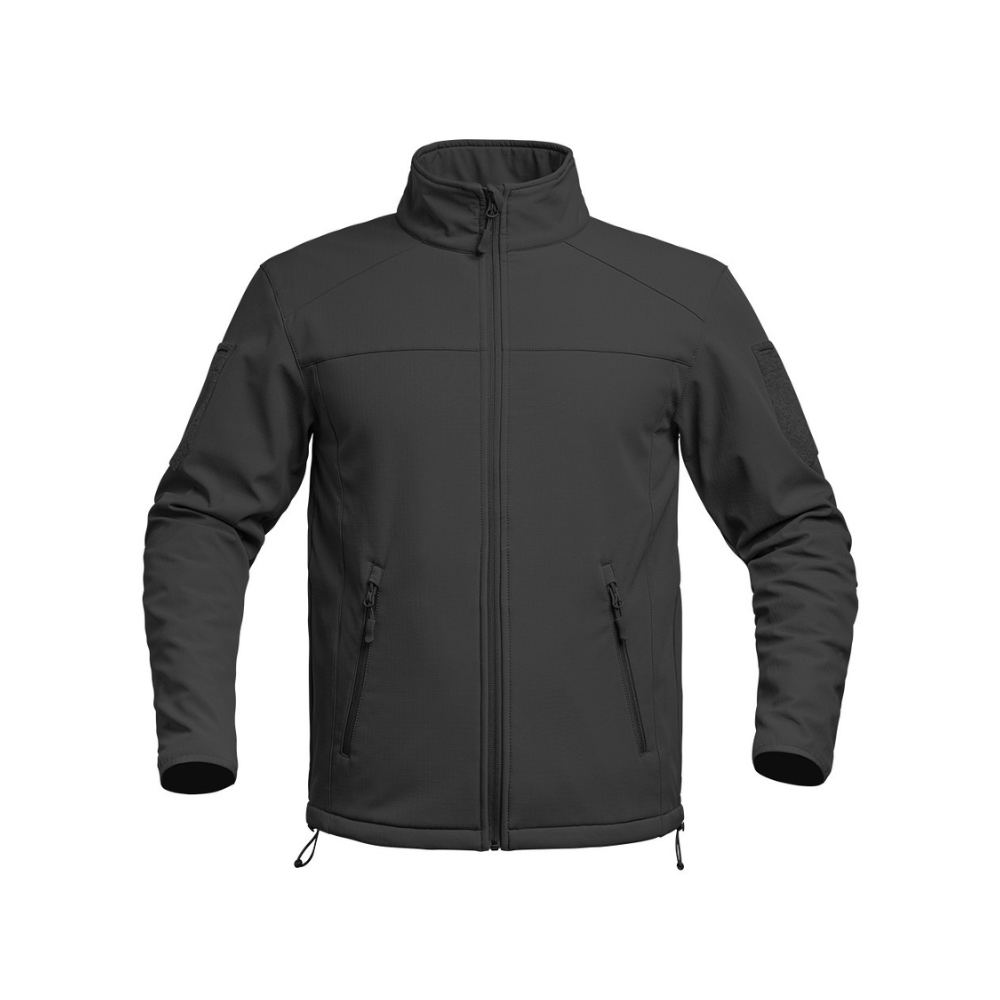 Veste Softshell Fighter Tan d'A10 Equipment, résistante et ergonomique pour les combattants avec technologie Soft-Shell 3 layers et tissu Ripstop 5.0