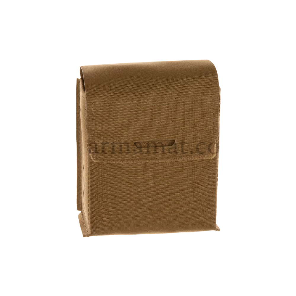 Porte-chargeur Minimi SAW100 Gen II Coyote de Templar's Gear compatible avec caissons 7,62x100 et 5,56x200 avec panneaux PALS pour poches additionnelles