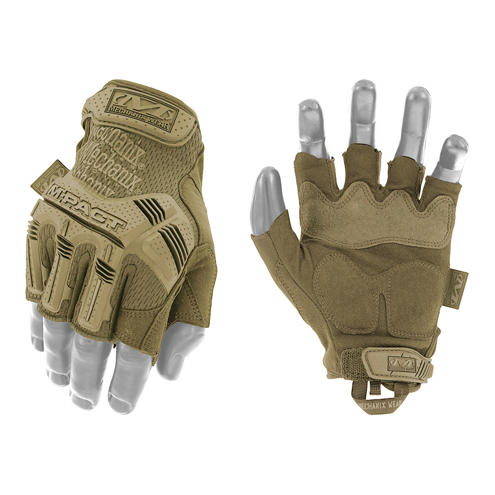 Mitaines M-Pact Mechanix pour Forces de l'Ordre avec protection articulations et absorption des chocs