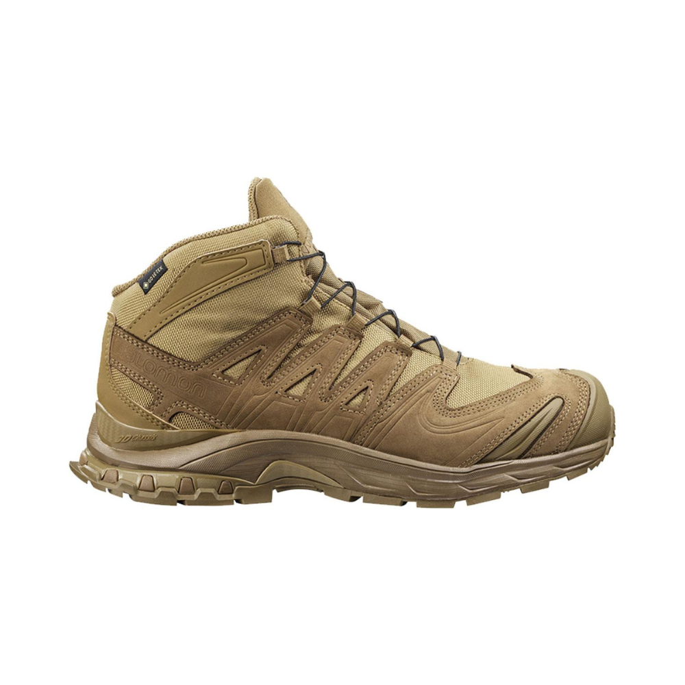 Chaussures Salomon XA Pro Mid Forces GTX Coyote, légères et résistantes pour une stabilité et protection optimale du pied