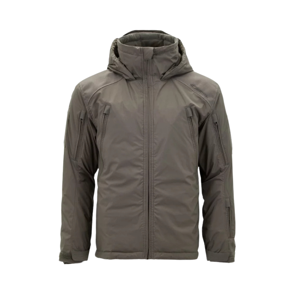 Veste MIG 4.0 de couleur olive de la marque Carinthia, robuste et offrant une protection optimale contre les intempéries
