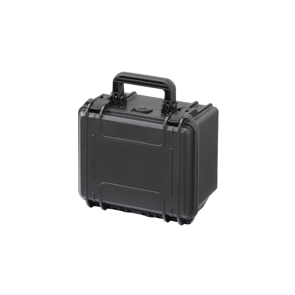 Valise de transport étanche noir MAX235 H155S de Max Cases, résistante aux chocs et à l'eau, idéale pour le transport d'objets fragiles et de valeur