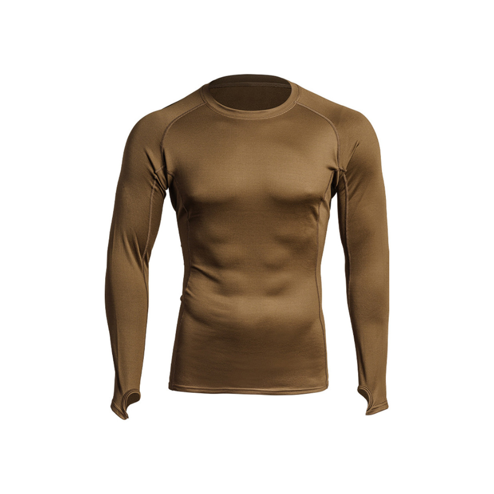 Maillot thermo-régulant THERMO PERFORMER par A10 EQUIPMENT, offrant une protection thermique optimale de 0° à -10°C, ergonomique et confortable pour l'hiver.