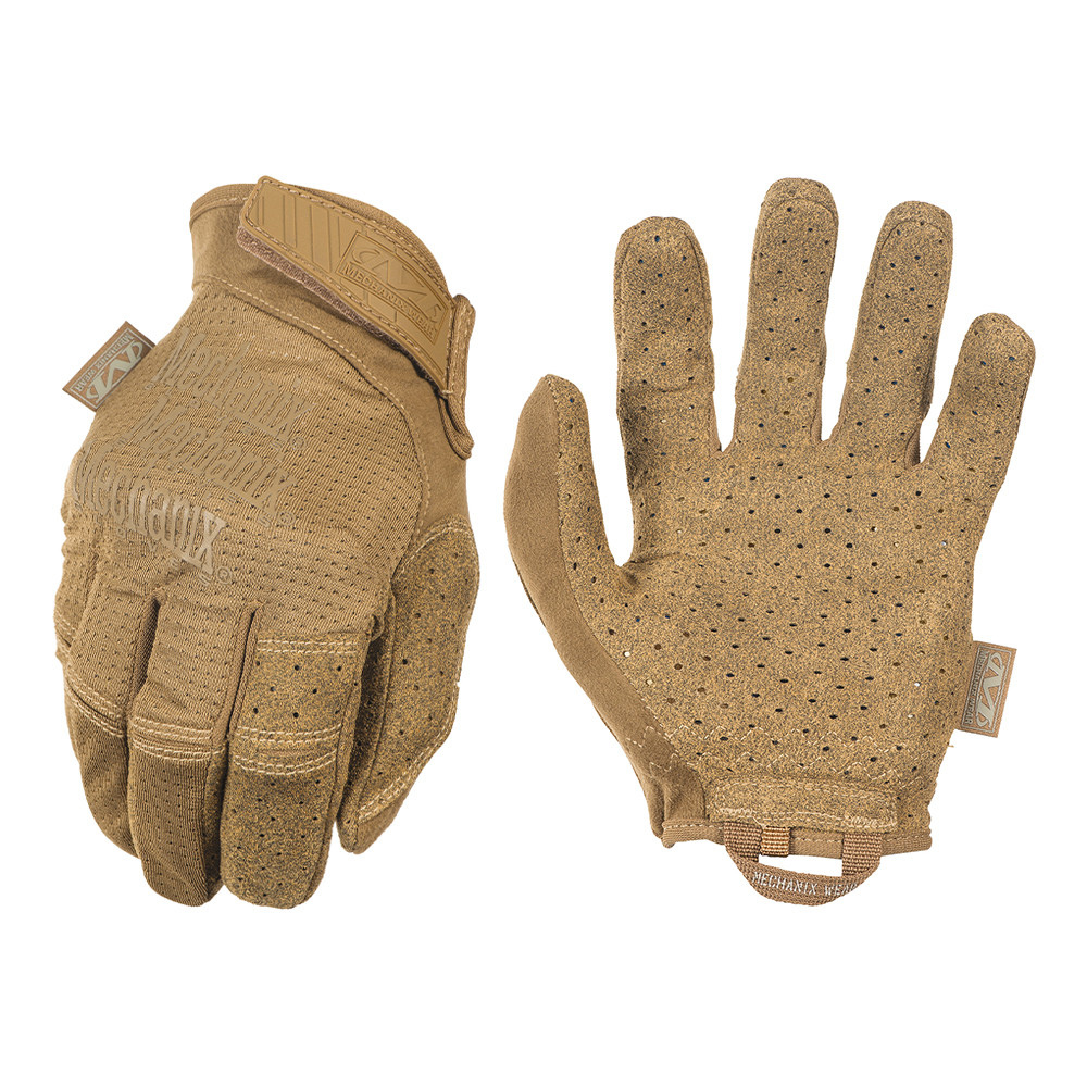Gants Specialty Vent Mechanix pour Armées et Forces de l'Ordre, respirants et compatibles avec écran tactile, disponibles en tan et noir