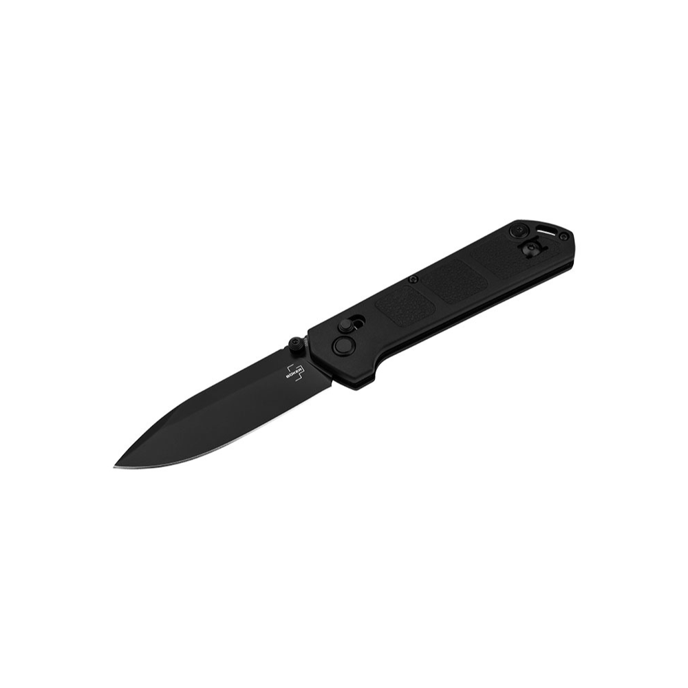 Couteau pliant Kihon DC All Black 01BO905 Boker Plus avec lame en acier D2 et manche noir en nylon