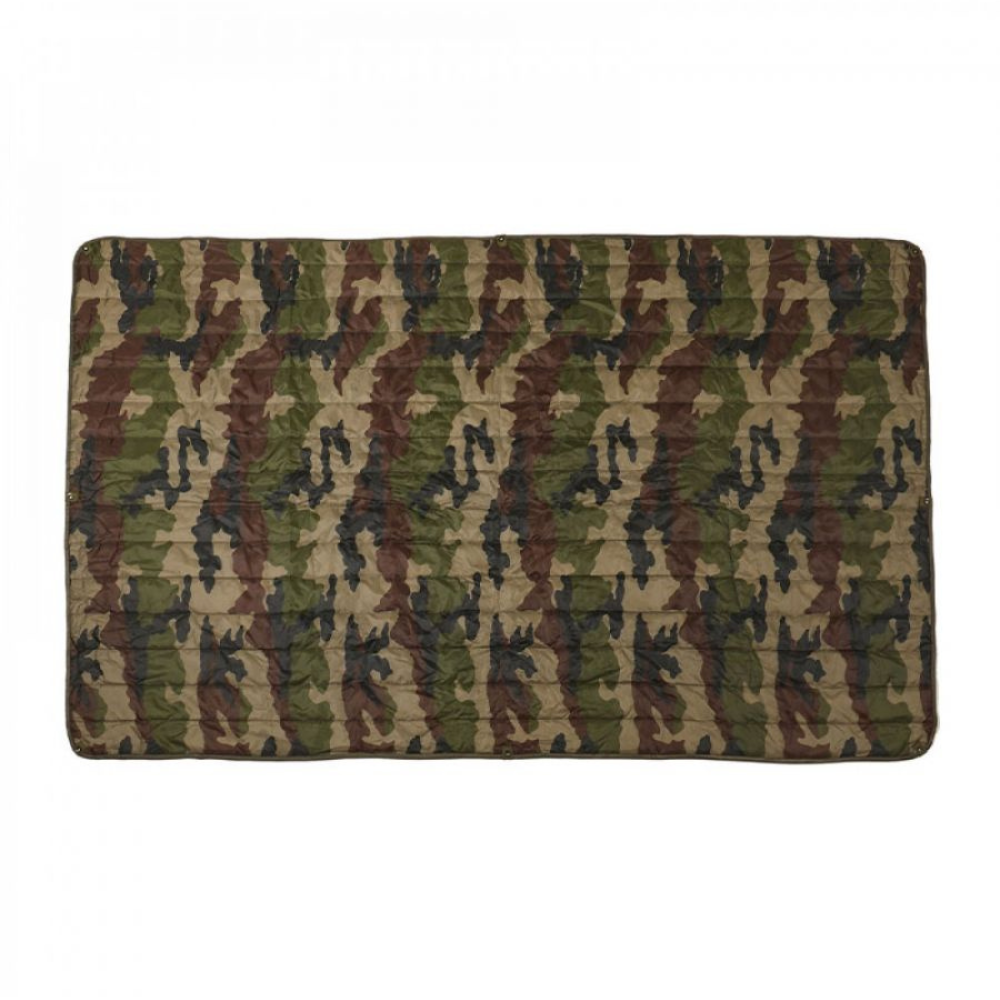 Ultra-léger Poncho Liner 2.28m x 1.50m en tissu polyester Ripstop, garnissage intérieur XMF, par A10 Equipment et TOE Design, résistant et chaud,