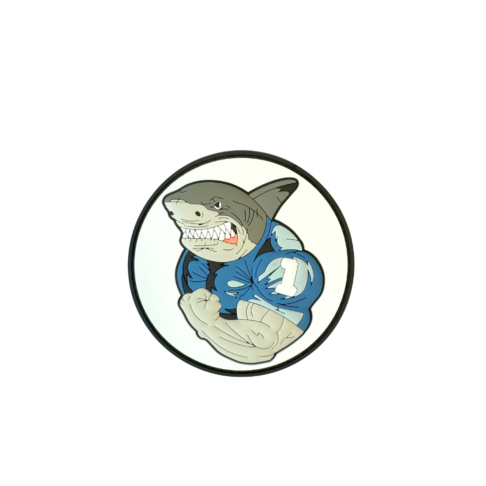 Patch Requin PVC durable et design pour réparations