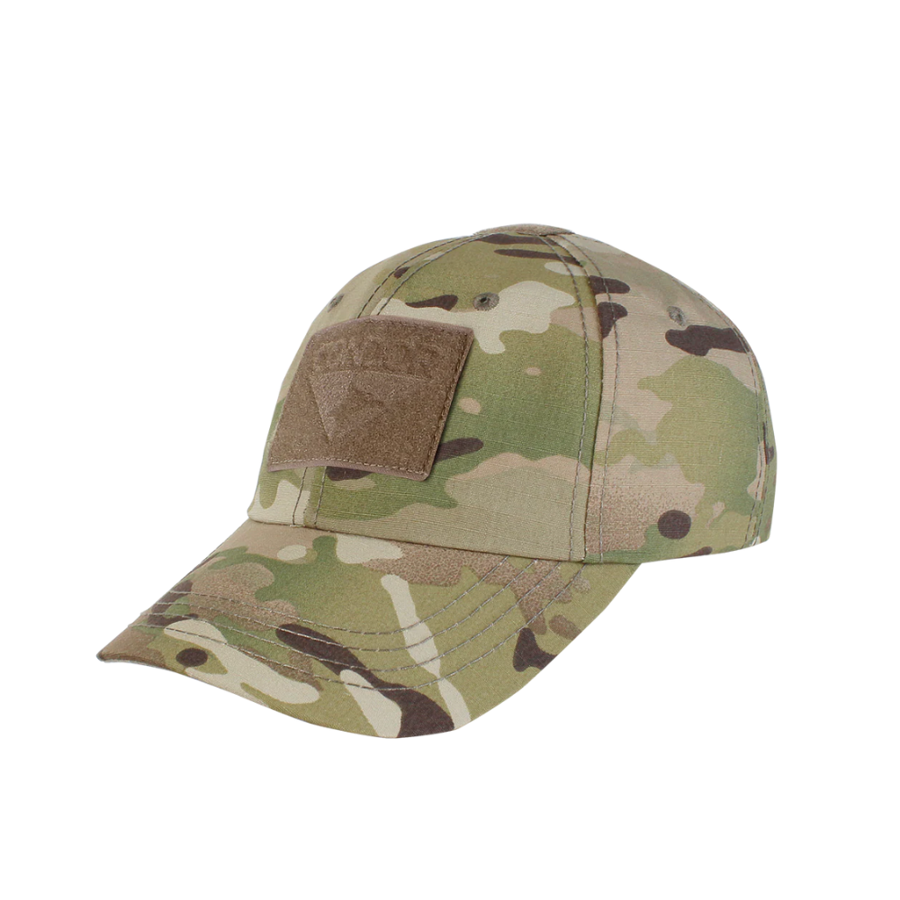 Condor Tactical Cap en MultiCam, casquette polyvalente et adaptable avec motif universel MultiCam pour une parfaite intégration au terrain