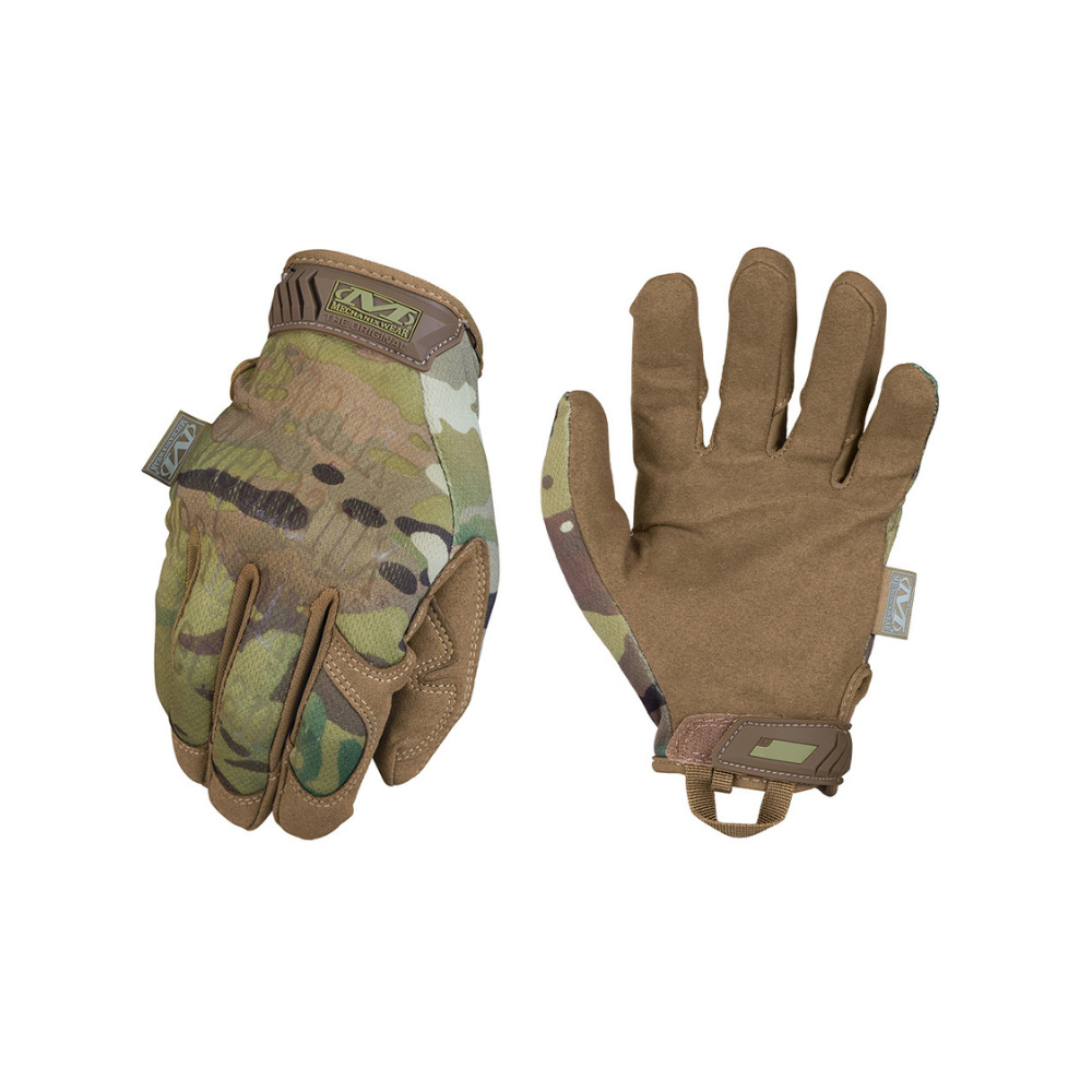 Gants de palpation Mechanix Original avec tissu respirant TrekDry, dessous en microfibre, coutures renforcées, ajustement auto-agrippant, boucle de transport en nylon, lavables à 30°