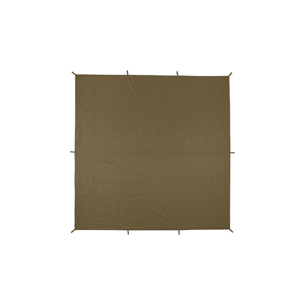 Bâche terrain EXPÉDITION 3x3M de A10 EQUIPEMENT, résistante et légère pour missions et bivouacs