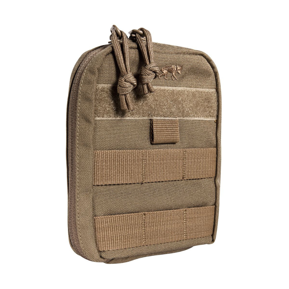 Poche médicale TT TAC POUCH 1 TREMA de TASMANIAN TIGER en Cordura 700 deniers, couleur coyote, dimensions 16x12x4 cm, poids 145g