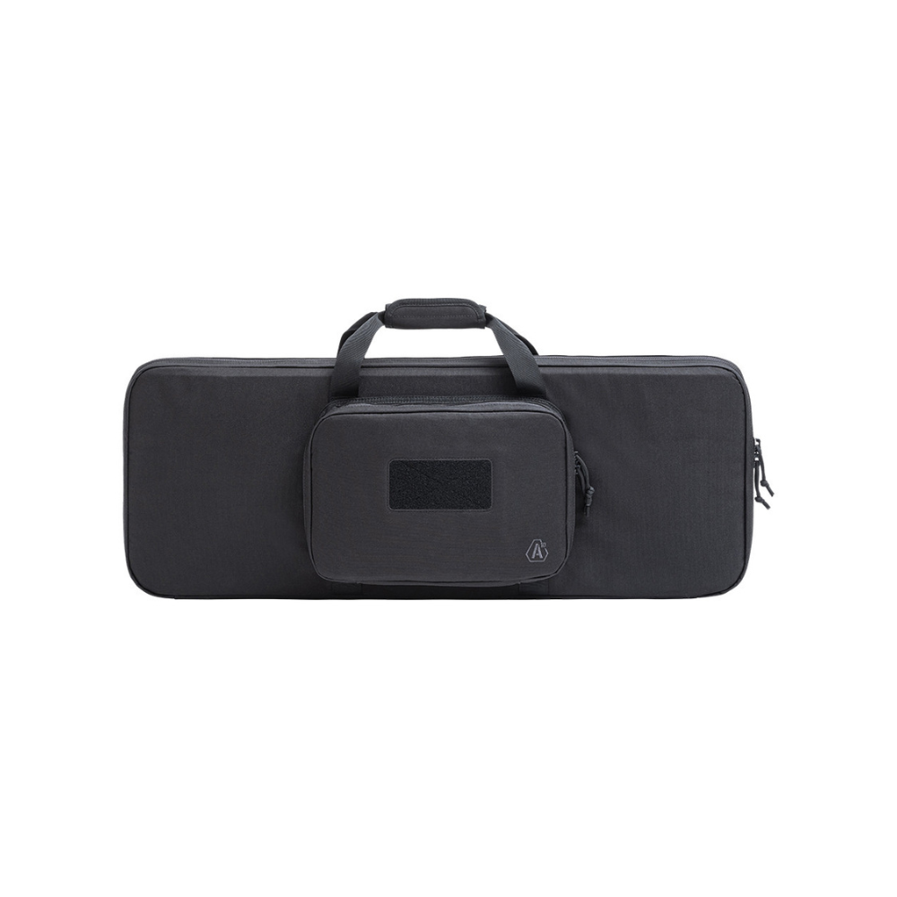 Alt tag SEO pour housse souple noire 80cm AR-10 Delta de A10 Equipment pour le rangement et la protection des armes