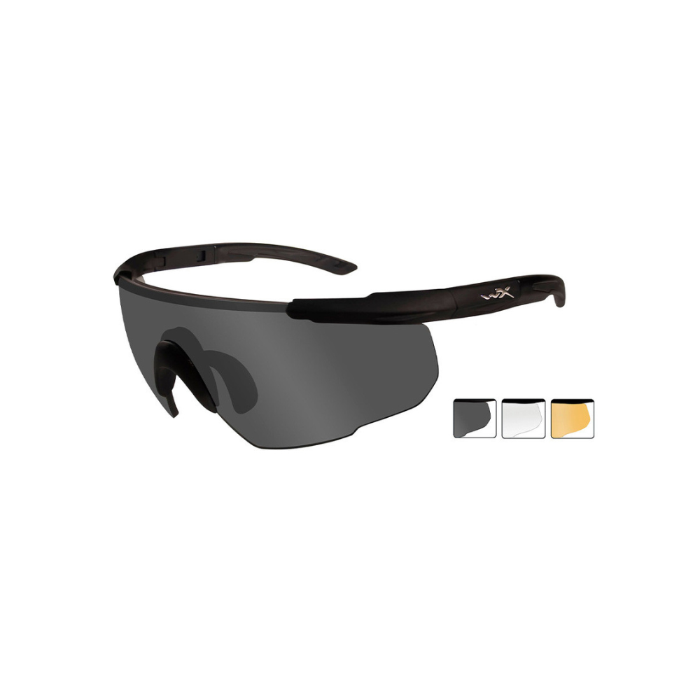 Les lunettes de protection balistique Saber Advanced avec verres interchangeables de WileyX