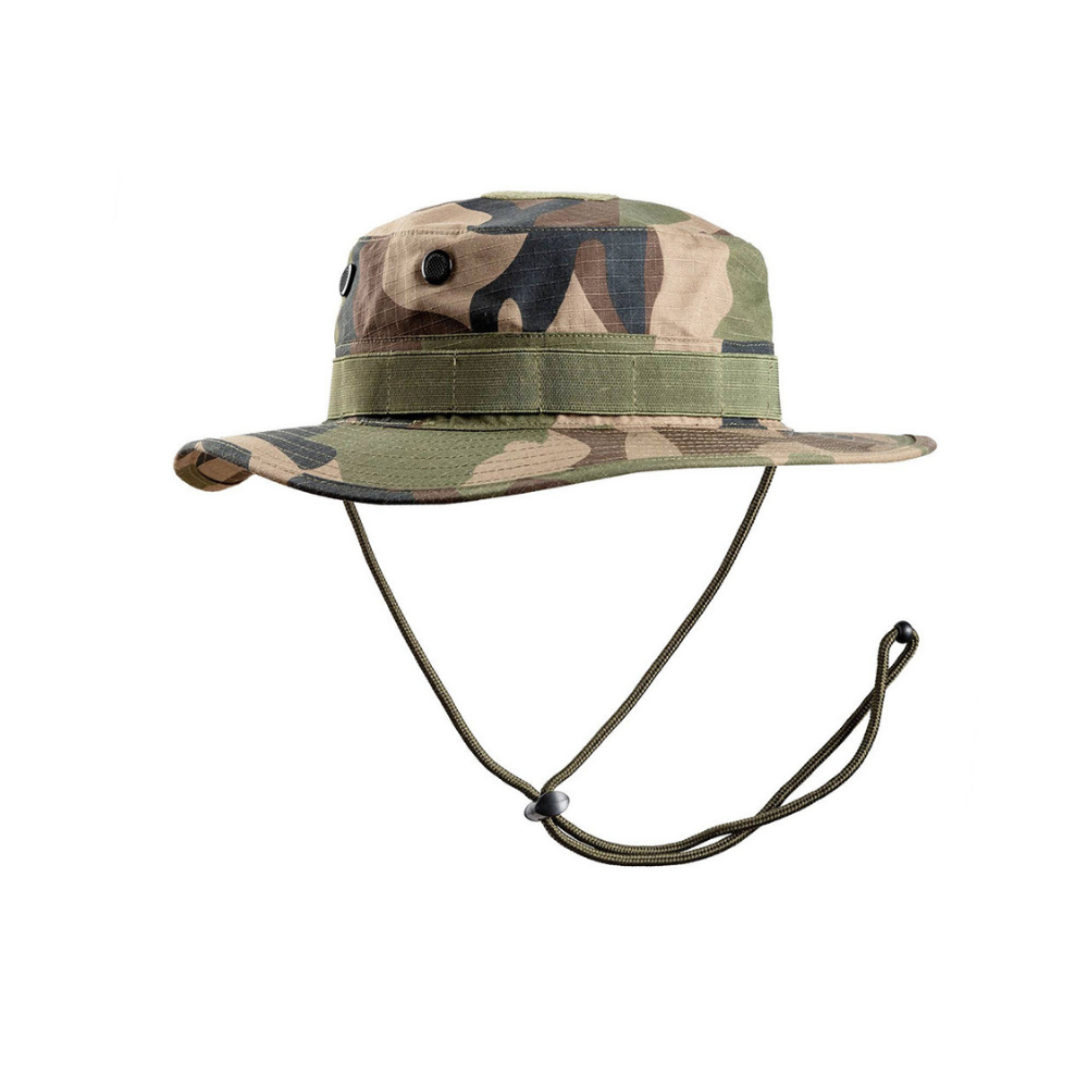 Bob tactique résistant et confortable en tissu Ripstop 5.0 avec lien de serrage, disponible en plusieurs couleurs et tailles - A10 Equipment