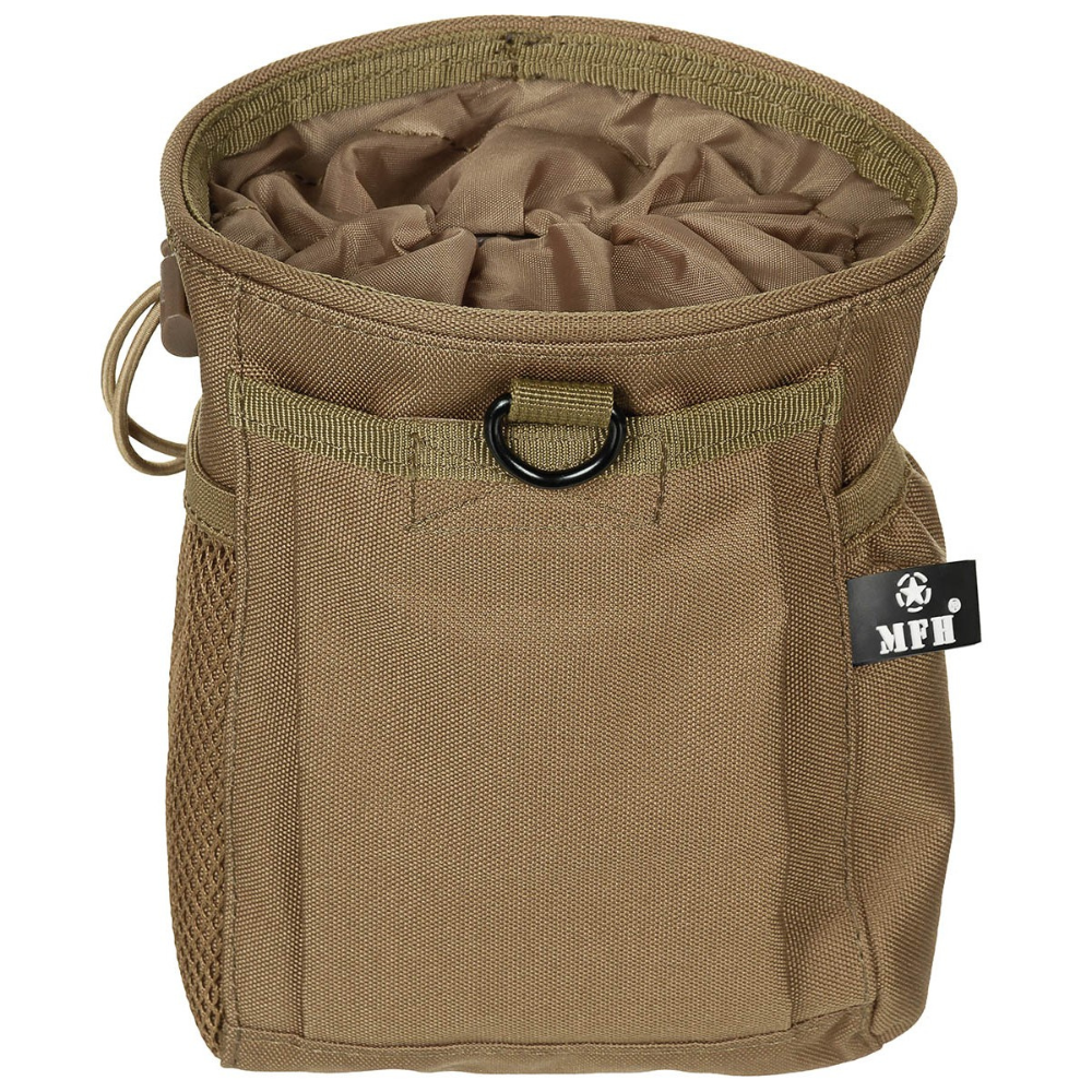 Poche de délestage MOLLE Coyote Tan MFH avec compartiments multiples et fermeture velcro