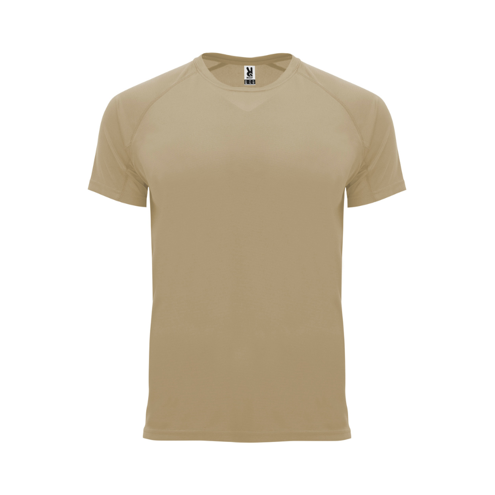 Enfant portant un T-shirt d'infanterie cynotechnique en tissu respirant et technique avec protection UV, disponible en vert et désert