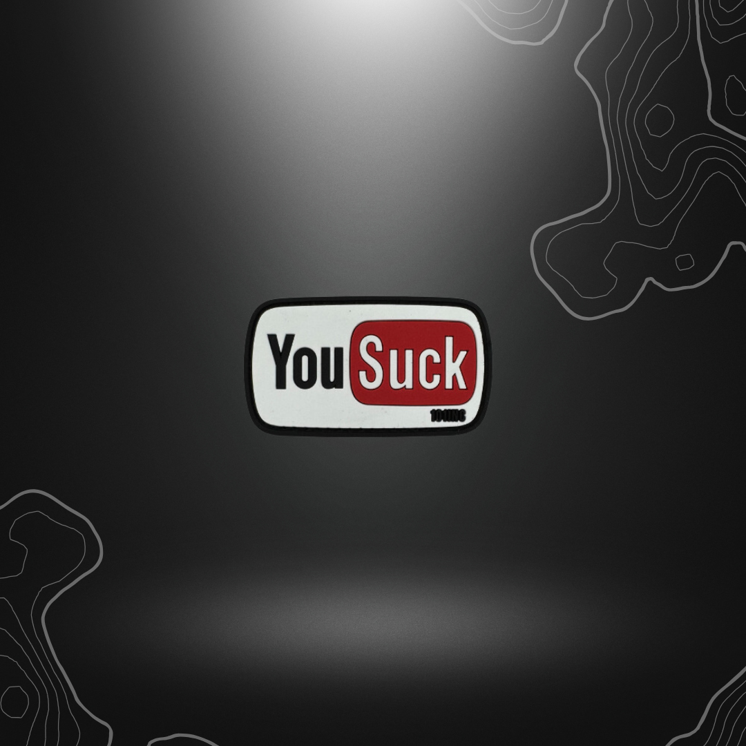 PATCH YOU SUCK HAUTE VISU PVC