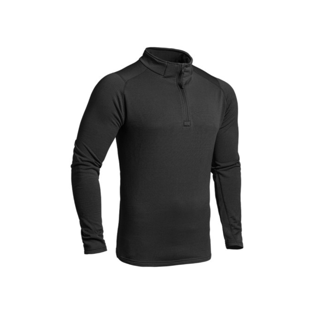 Sweat zip thermo performant A10 Equipment, idéal pour températures de -10° à -20°C, offrant isolation thermique, confort et liberté de mouvement