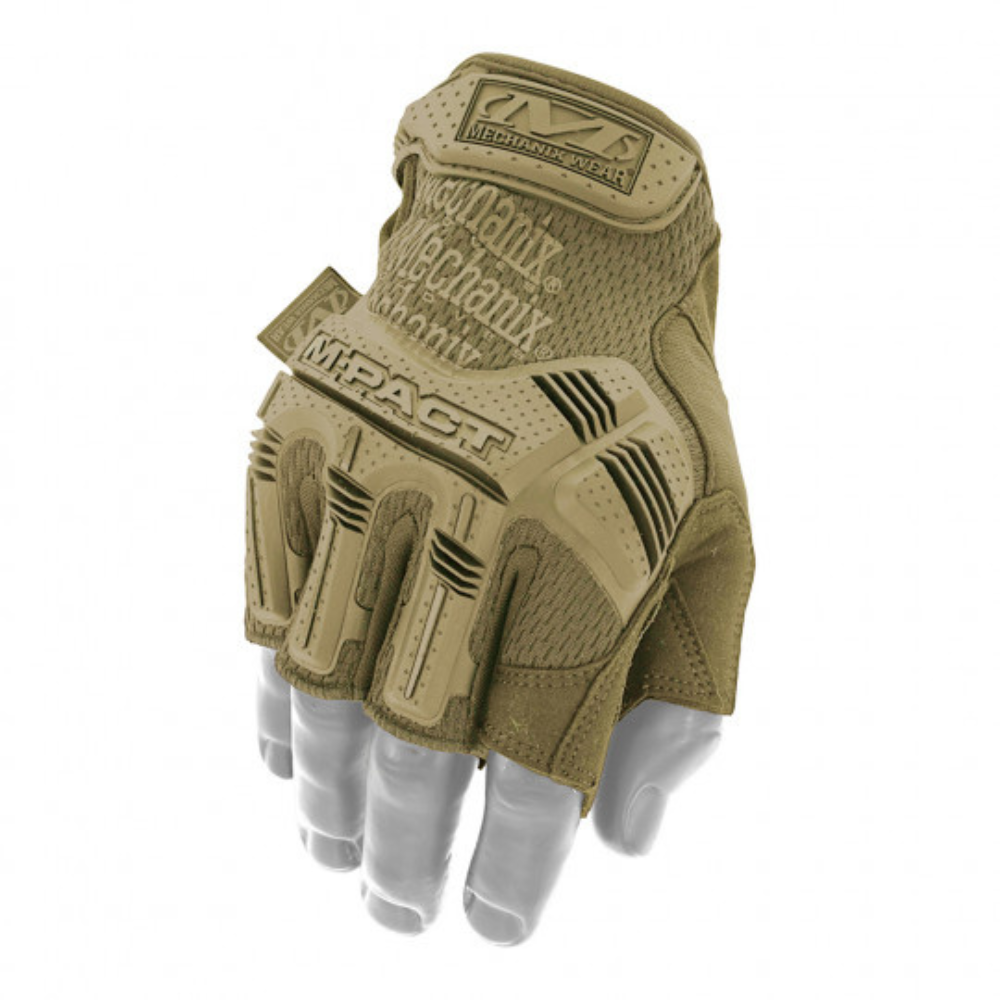 Mitaines M-Pact Mechanix pour Armées et Forces de l'Ordre avec tissu respirant TrekDry, protection en caoutchouc thermo-plastique, microfibre renforcée et absorption des chocs