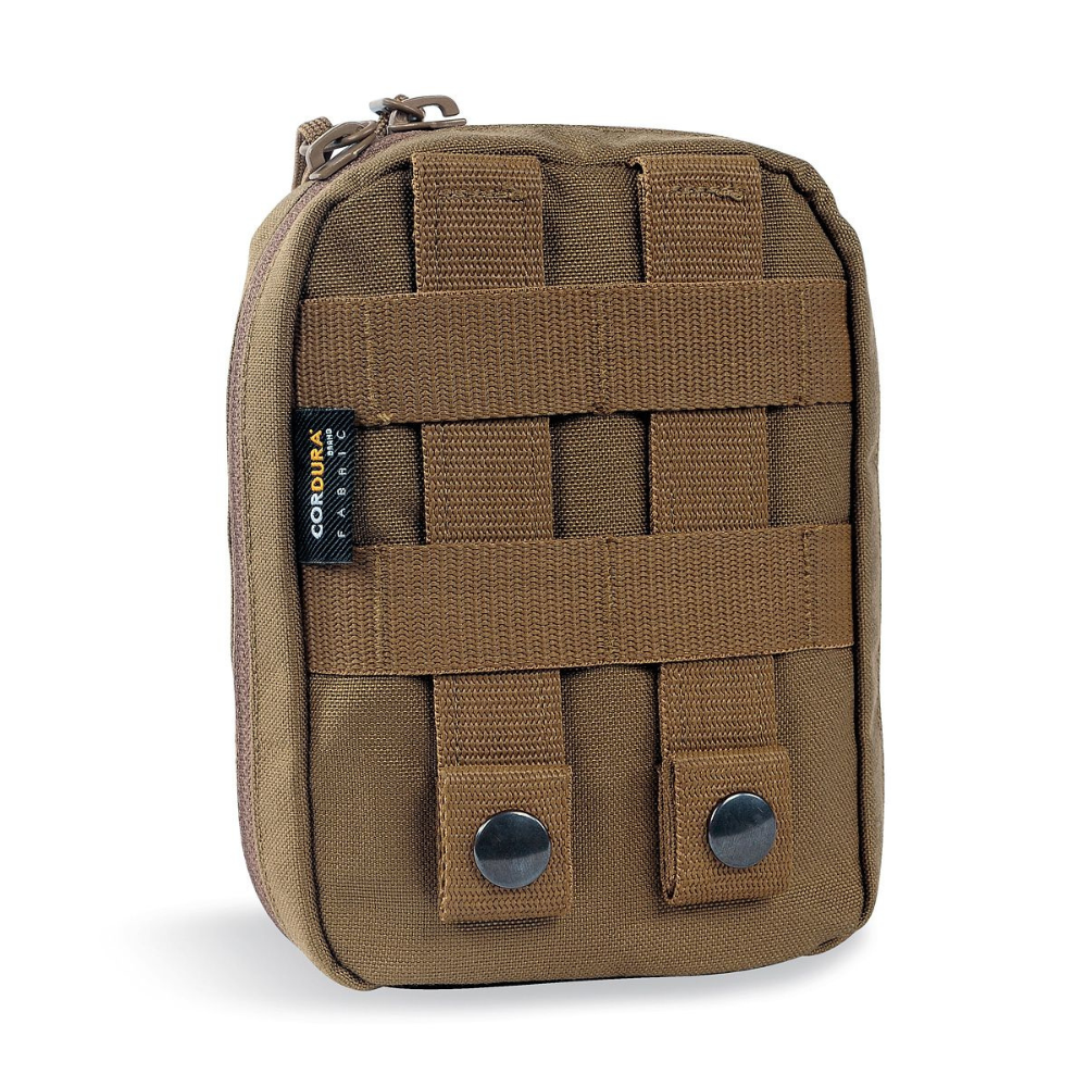 Poche médicale TT TAC POUCH 1 TREMA coyote de TASMANIAN TIGER, dimensions 16x12x4 cm, poids 145g, en Cordura 700 deniers