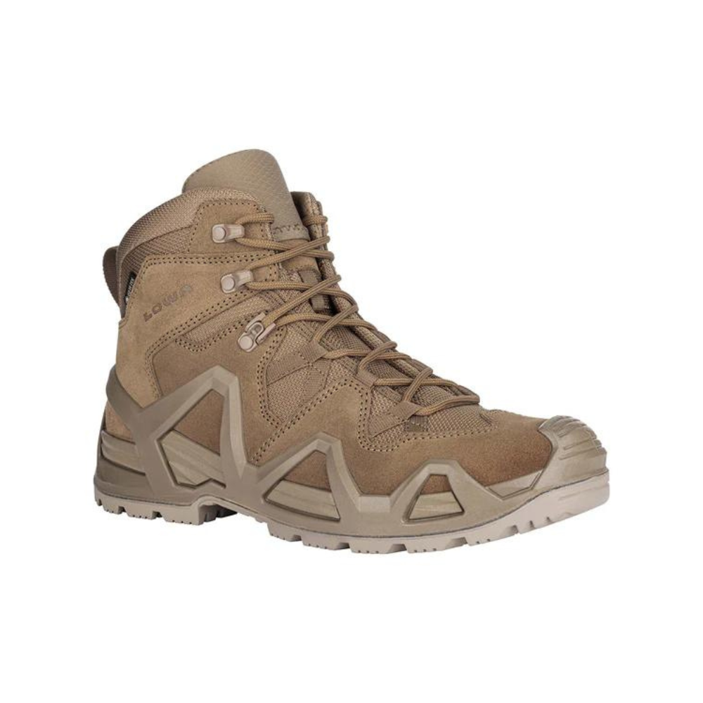 Chaussures Lowa Zephyr GTX Mid MK2 Coyote OP résistantes, durables et imperméables avec semelle isolante et antidérapante