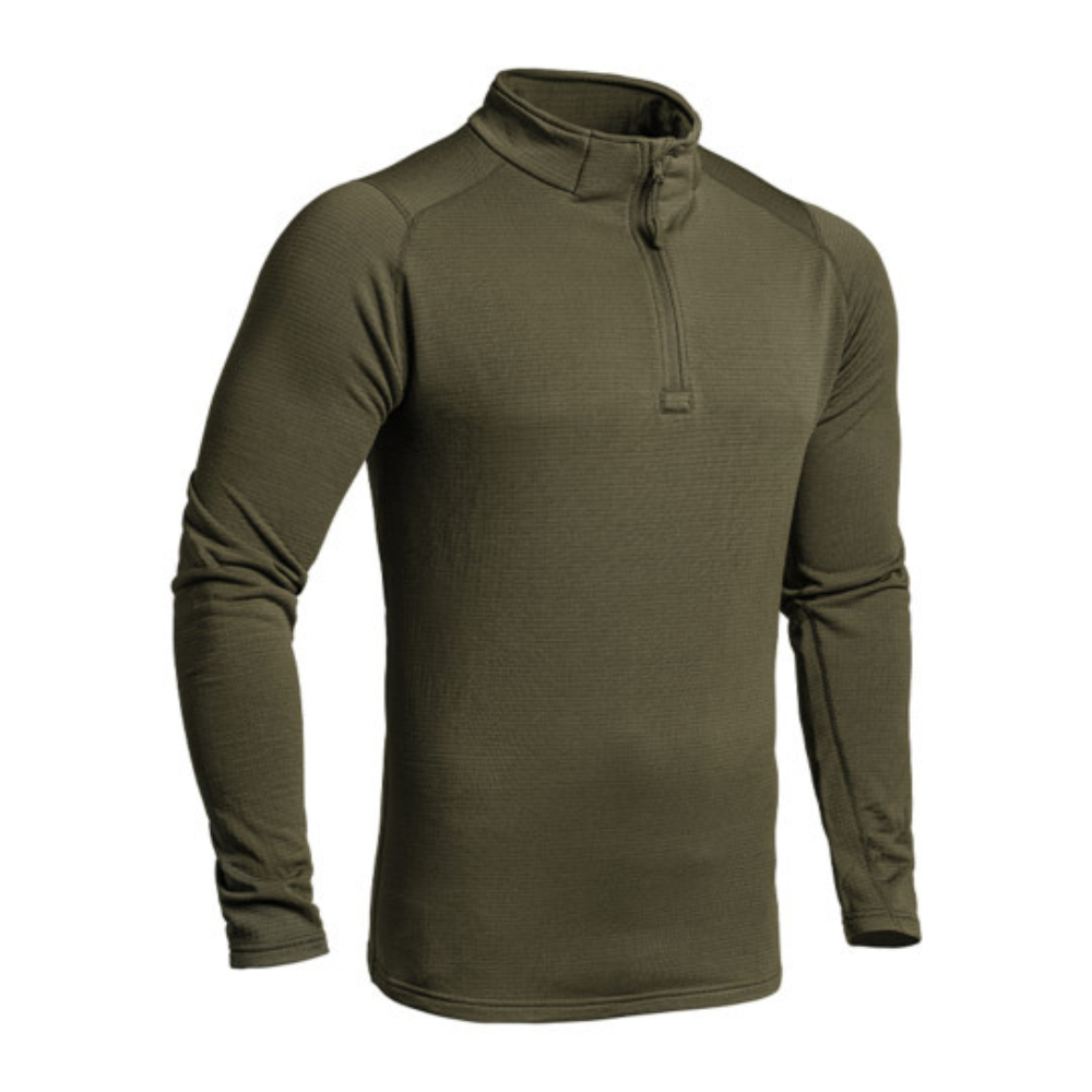 SWEAT ZIP THERMO PERFORMER VERT OLIVE -10°/ -20°C | A10 EQUIPMENT