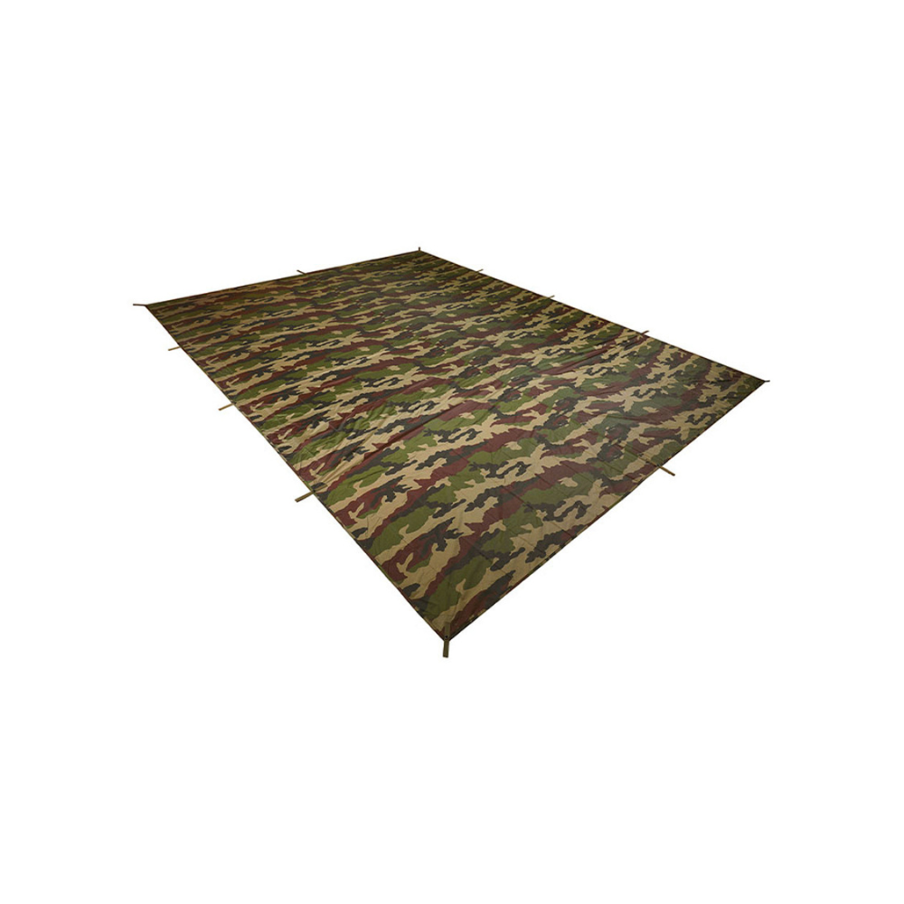 Bâche terrain EXPÉDITION 3x4m de A10 EQUIPMENT, résistante et légère, avec enduction WATER-PROTECT et coutures étanches