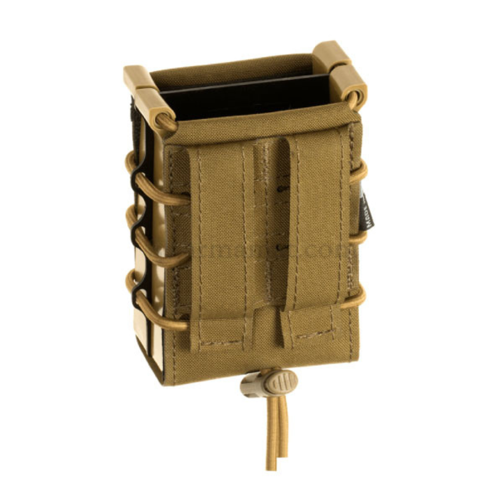 Porte-chargeurs double fusil 5.56 Coyote de Templar's Gear, pochette ultralégère en Cordura 500D avec système PALS/Molle