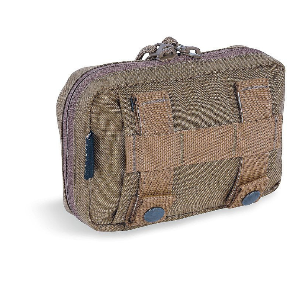 Poche Molle TT Admin Pouch Coyote de Tasmanian Tiger avec divers compartiments, système de fixation MOLLE et boucle de fixation pour lampe de poche
