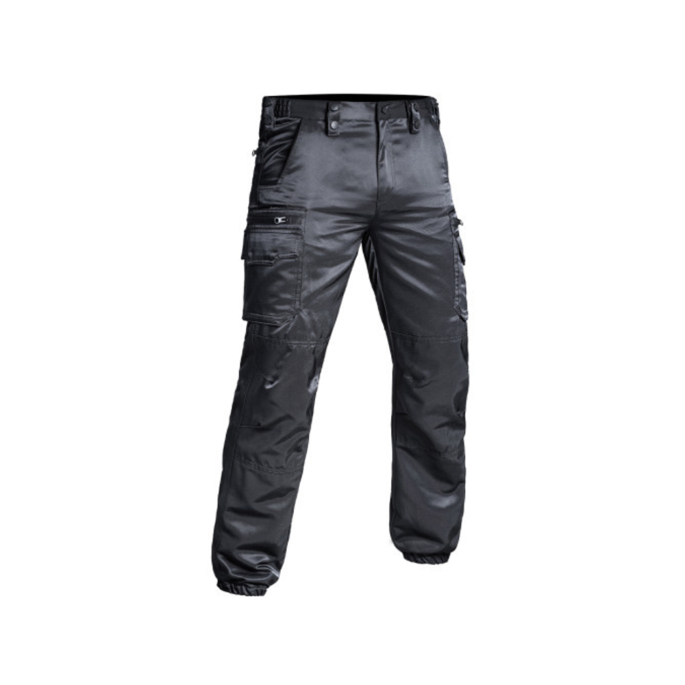 Pantalon noir V2 SÉCU-ONE antistatique avec bas élastiqué de A10 Equipment