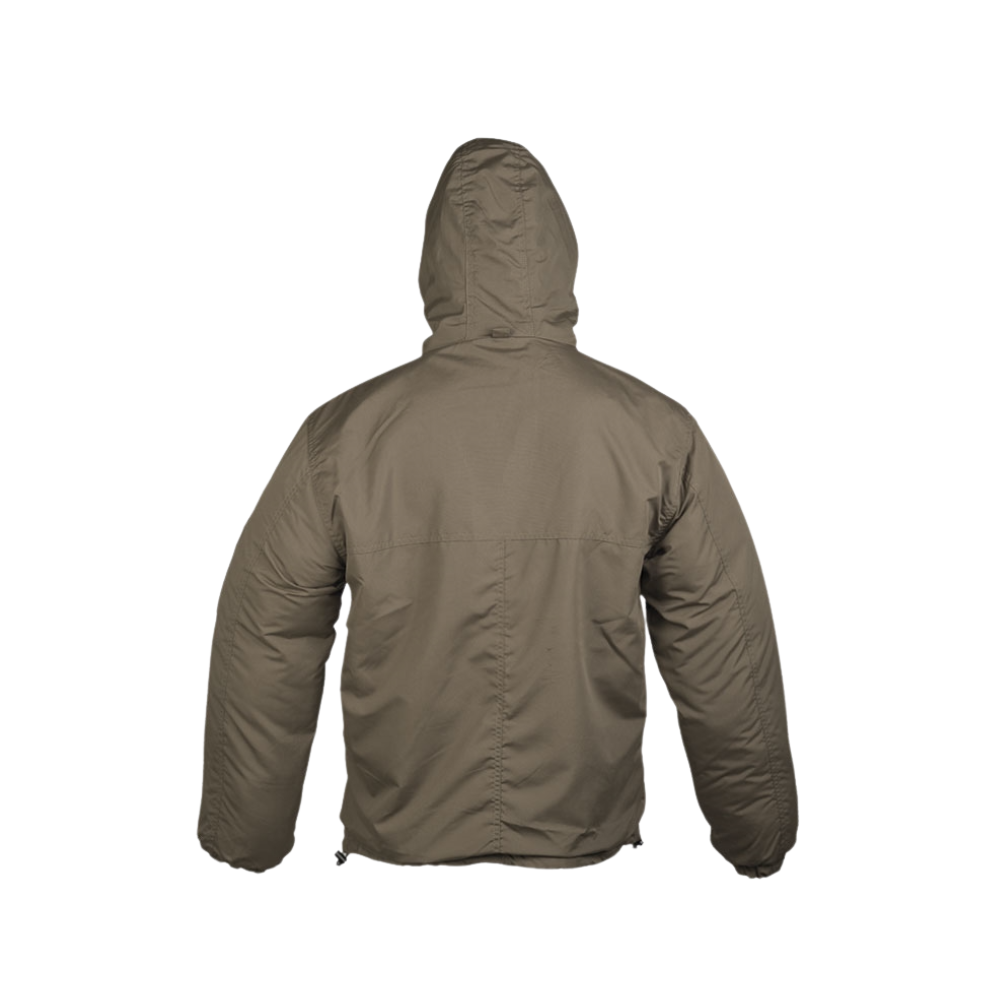 Coupe-vent tactique hiver doublé Mil-Tec en polyester avec doublure polaire, poches avec fermetures éclair dissimulées et zone scratch sur le bras