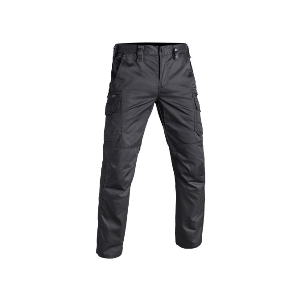 Pantalon noir V2 SÉCU-ONE de A10 Equipment, résistant et ergonomique pour sécurité privée