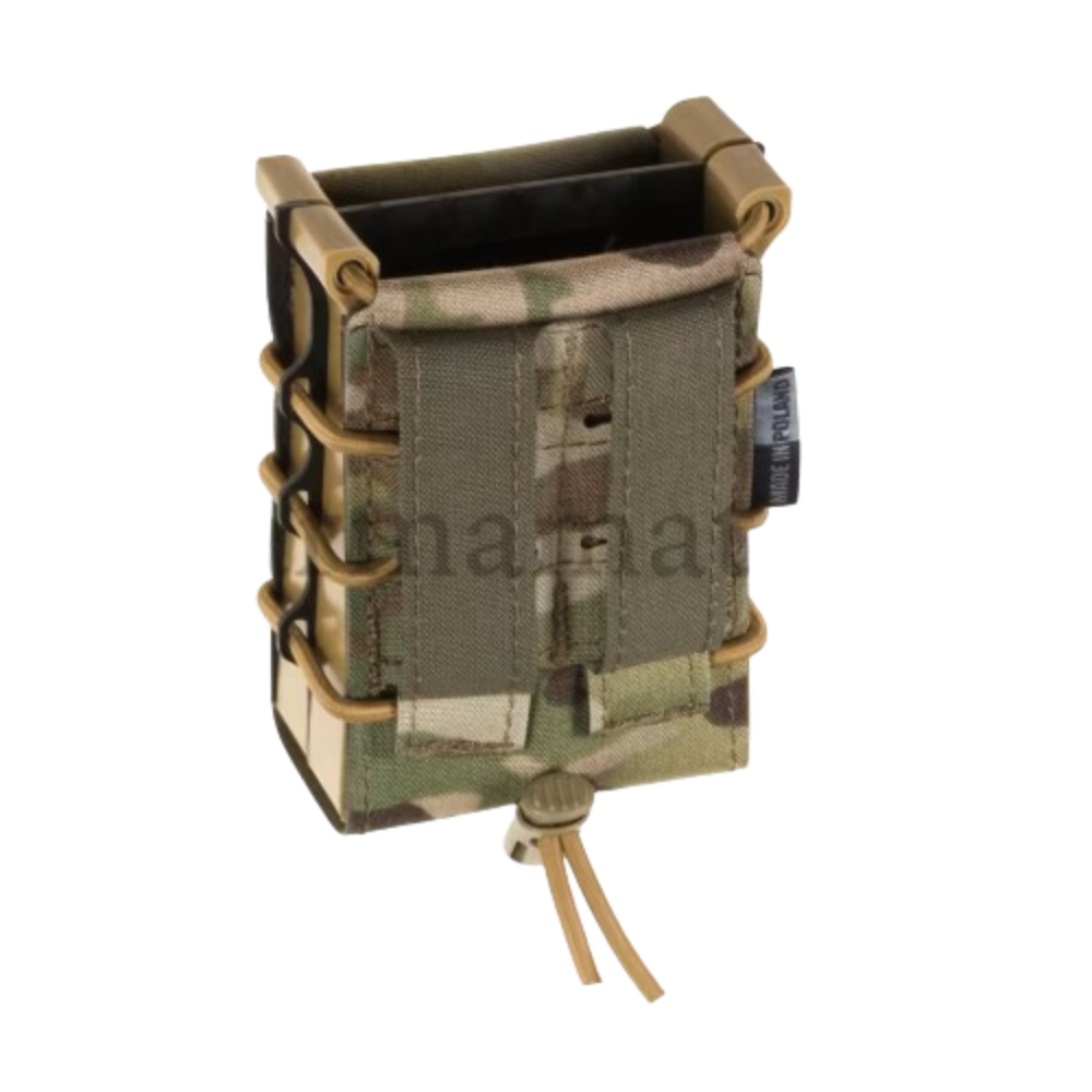 Porte-chargeurs double fusil 5.56 Multicam de Templar's Gear, pochette ultralégère en Cordura 500D avec système PALS/Molle pour un placement stable des chargeurs