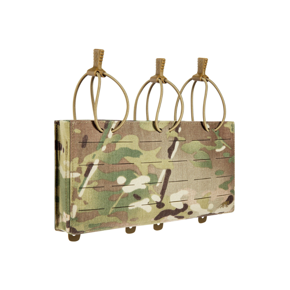 Porte-chargeurs triple TASMANIAN TIGER TT 3 SGL MAG POUCH BEL MKII COYOTE pour chargeurs G36/HK 416, avec système MOLLE et en matière CORDURA