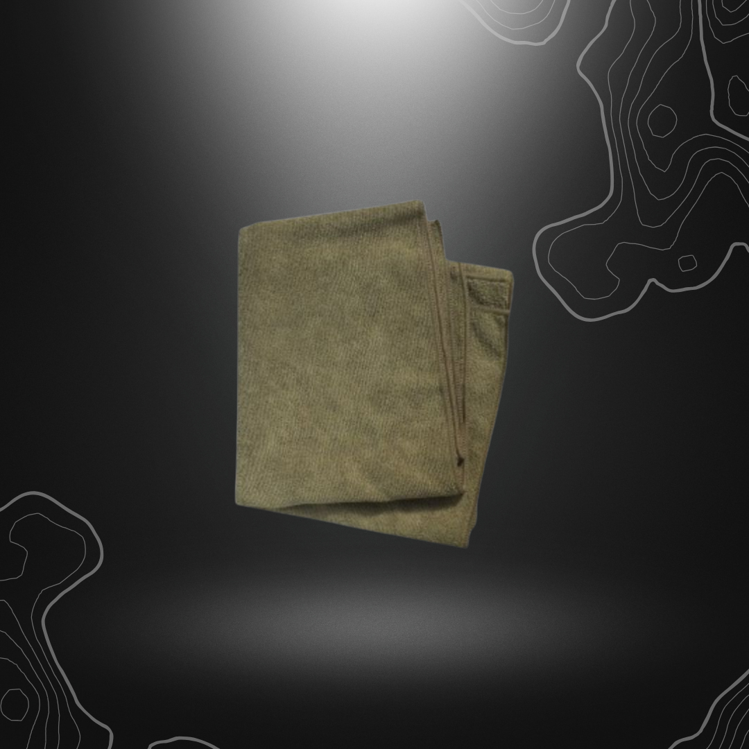 SERVIETTE DE TOILETTE MICROFIBRE VERTE - OPEX