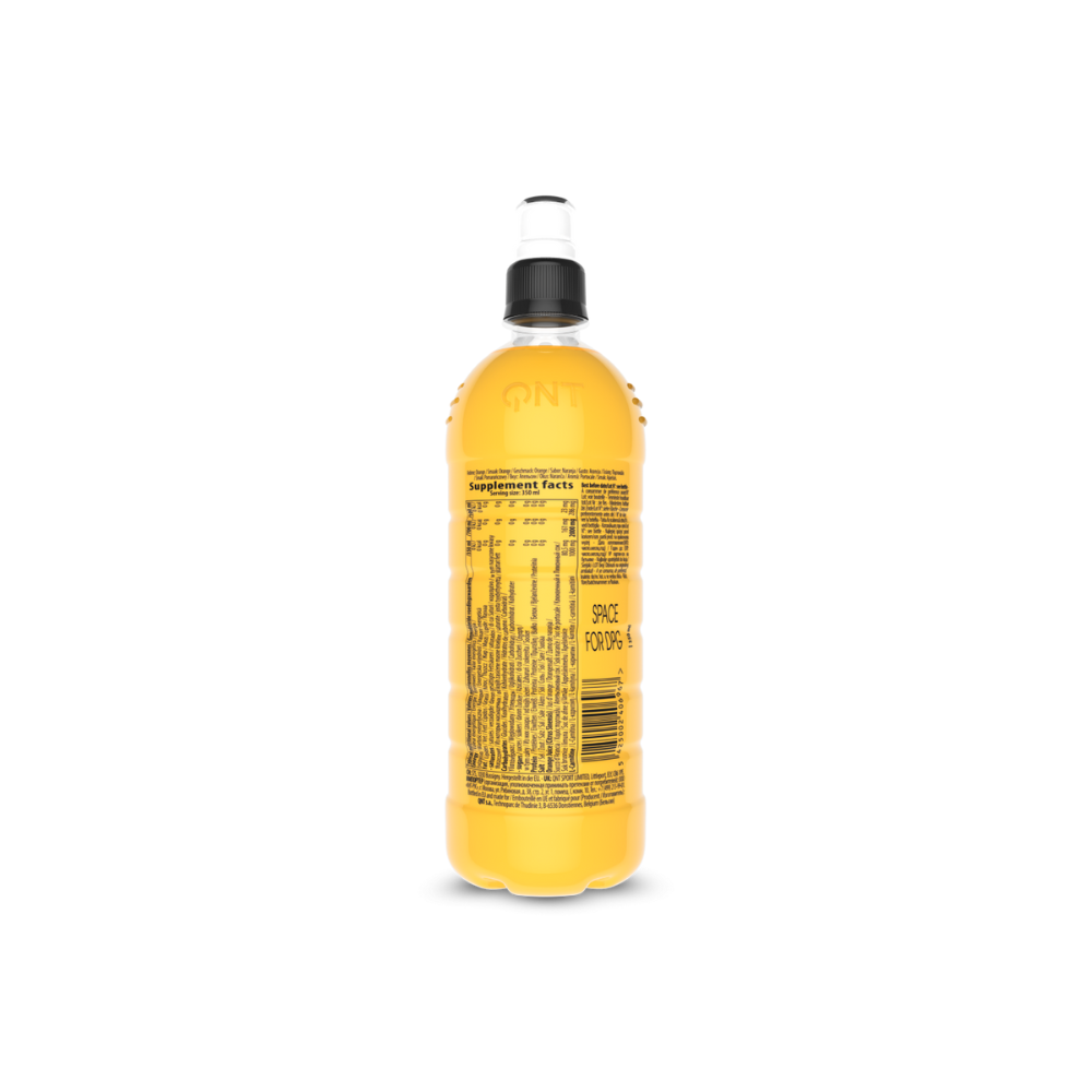 Boisson L-Carnitine Orange 700ml de QNT pour l'énergie et la combustion des graisses