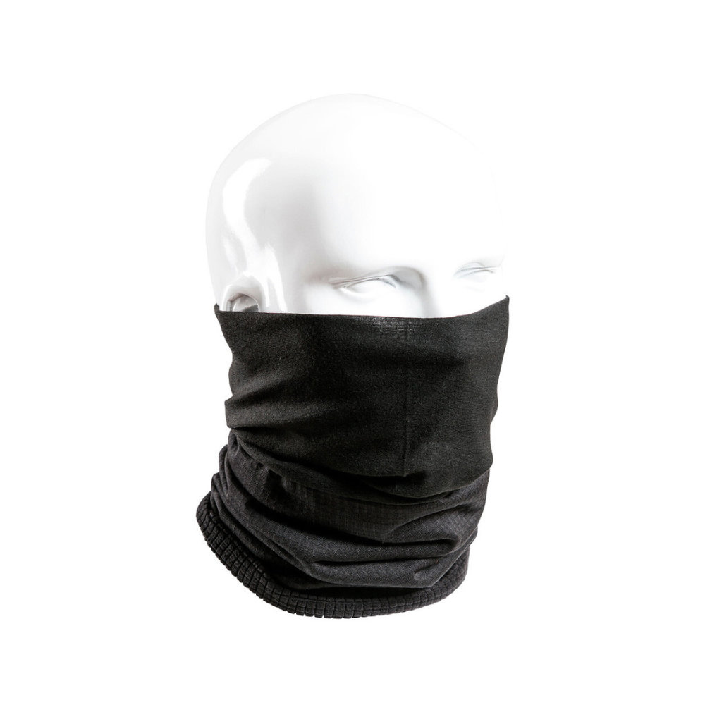 Tour de cou Thermo Performer par A10 Equipment, offrant une protection thermique de 0 à -10 degrés Celsius, respirant et confortable, en tissu Fleece Tech SQR et stretch, disponible